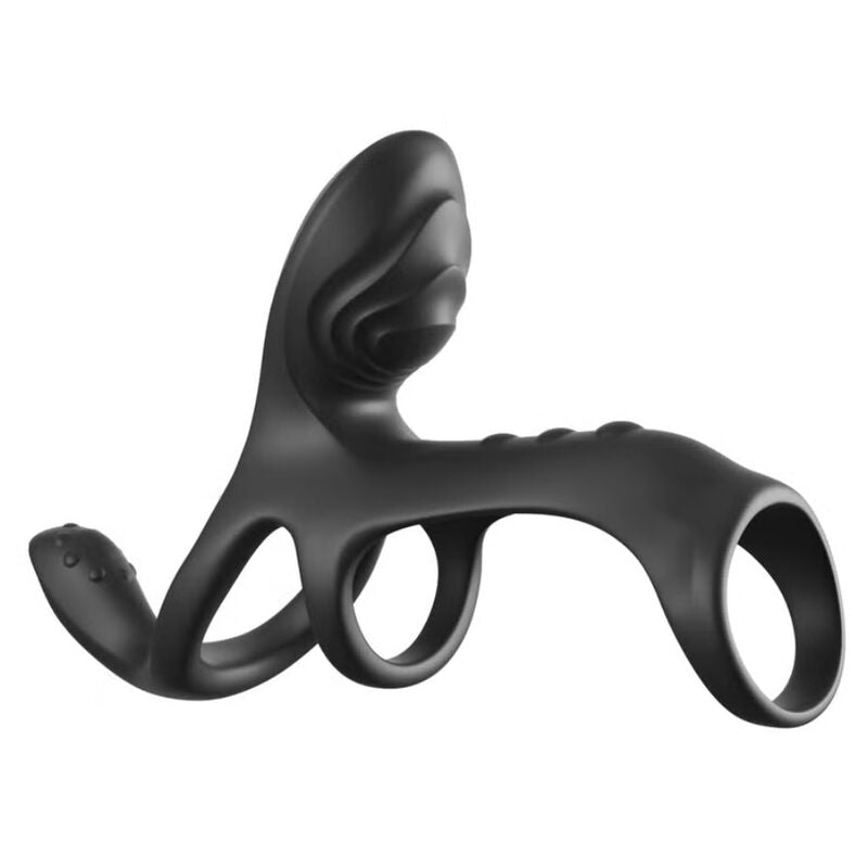FANTASY C-RINGZ - GABBIA PER COPPIE DEFINITIVA, ANELLO VIBRANTE PER PENE MAX 19,5 CM – Cockring con vibrazione – foto 2