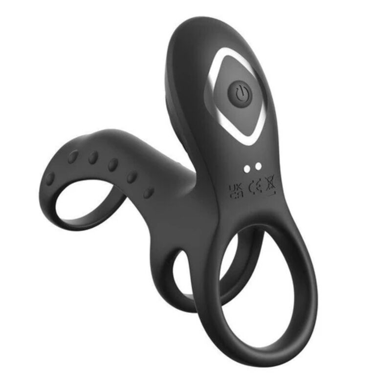 FANTASY C-RINGZ - GABBIA PER COPPIE DEFINITIVA, ANELLO VIBRANTE PER PENE PRO 19,5 CM – Cockring con vibrazione – foto 3
