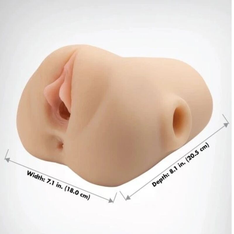 PDX PLUS - VAGINA REALISTICA, SPUNTATORE, STRIZZATORE, STROFINATORE, 18 CM – Vagine senza vibrazioni – foto 7