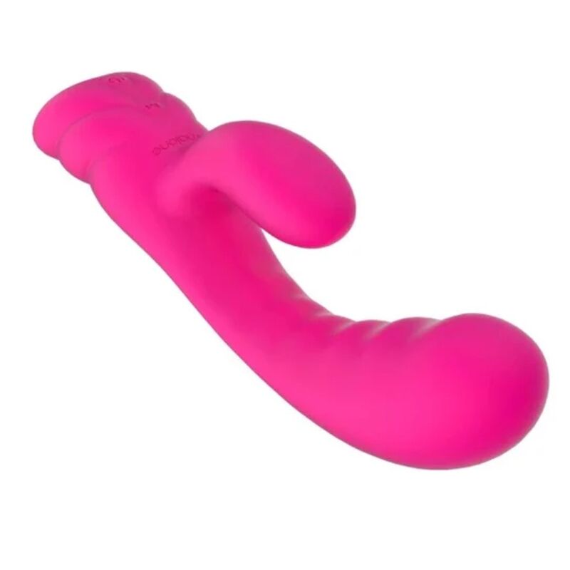 NALONE - PURE X2 VIBRATORE MAGIC STICK RABBIT - ROSA – Vibratori di coniglio – foto 4