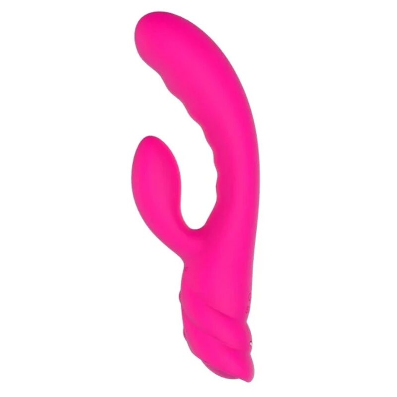 NALONE - PURE X2 VIBRATORE MAGIC STICK RABBIT - ROSA – Vibratori di coniglio – foto 3