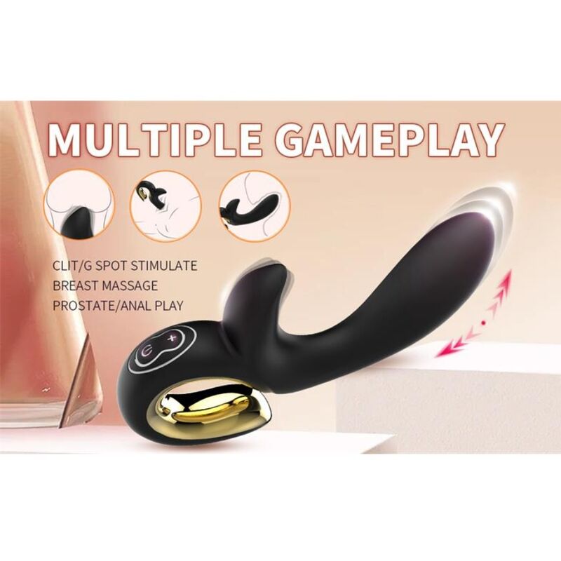 NALONE - LULU VIBRATORE MAGIC STICK RABBIT ROSA – Vibratori di coniglio – foto 8