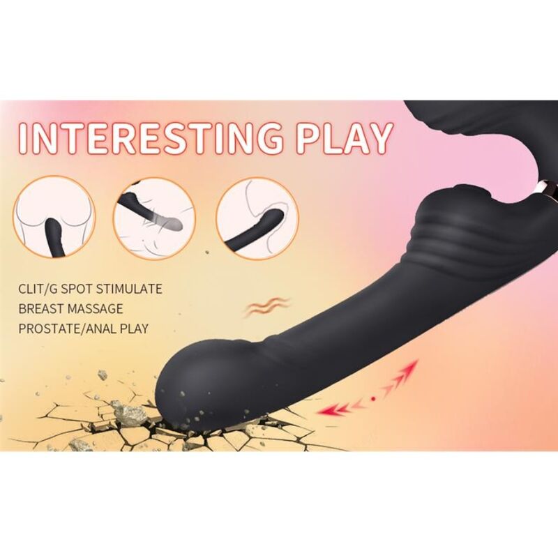 NALONE - ALLOW VIBRATORE MAGIC STICK RABBIT - ROSA – Vibratori HI-TECH – foto 5