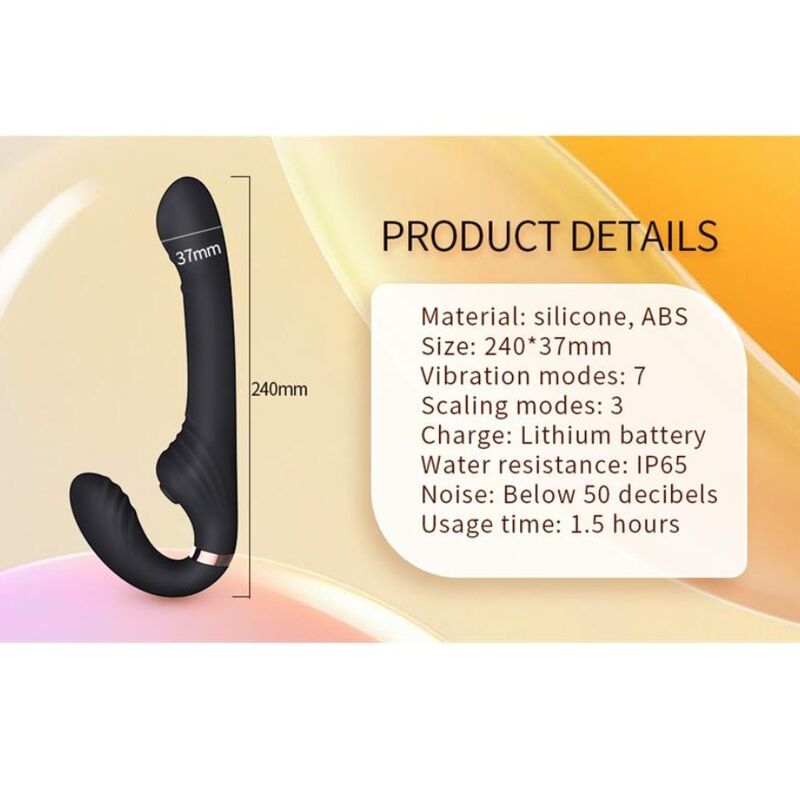 NALONE - ALLOW VIBRATORE MAGIC STICK RABBIT - ROSA – Vibratori HI-TECH – foto 8