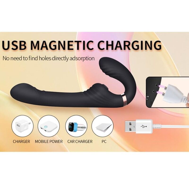 NALONE - ALLOW VIBRATORE MAGIC STICK RABBIT - ROSA – Vibratori HI-TECH – foto 7
