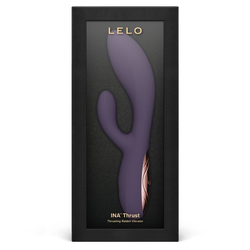 LELO - INA VIBRATORE A SPINTA RABBIT VIOLA – Vibratori di coniglio – foto 12
