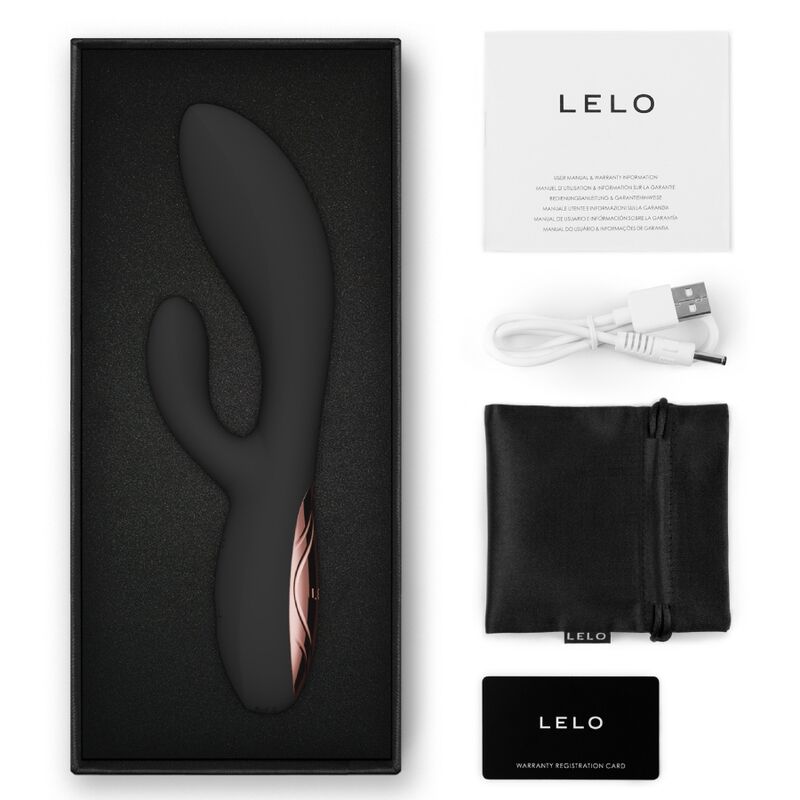 LELO - INA VIBRATORE A SPINTA THRUST RABBIT NERO – Vibratori di coniglio – foto 10
