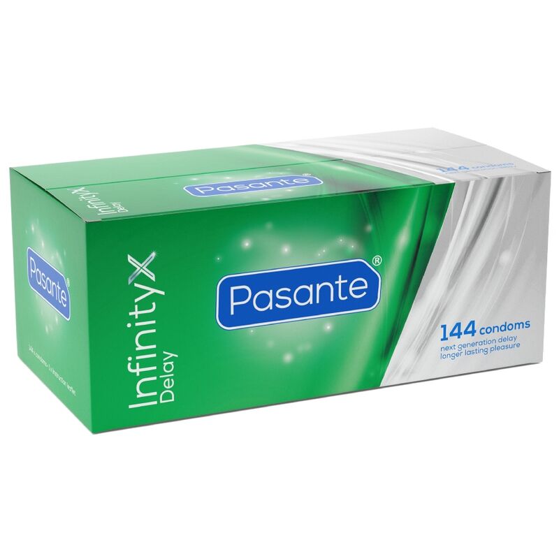 PASANTE - PRESERVATIVI RIBBED PASSION SCATOLA 144 UNITÀ – Gamma di piacere prolungata