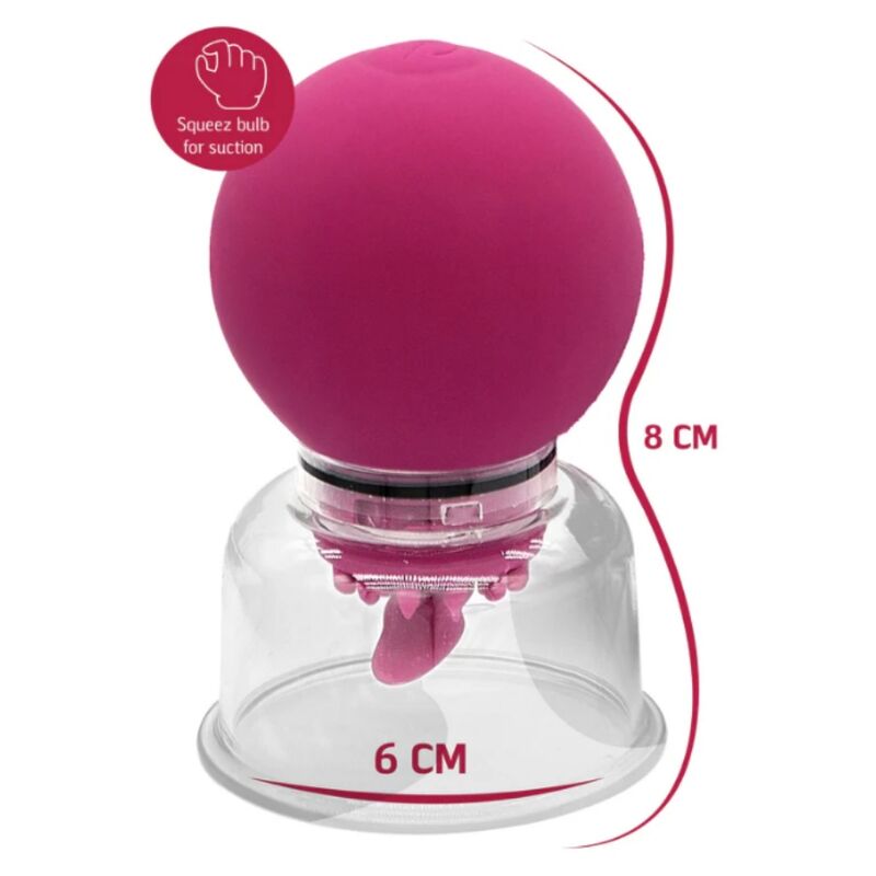 SHE.E.O - POMPA VIBRANTE E ROTANTE PER CAPEZZOLI E CLITORIDE – Succhiare la vagina / il clitoride – foto 4