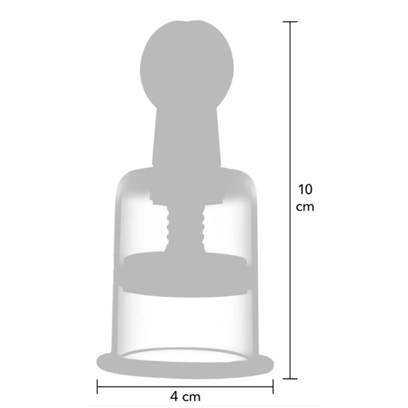 SHE.E.O - VENTOSA PER CAPEZZOLO E CLITORIDE S/M – Stimolatore dell'aria nessuna vibrazione – foto 4