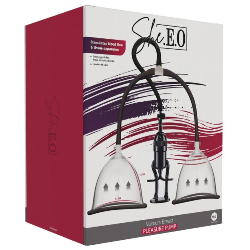 SHE.E.O - TIRALATTE A VUOTO M/L – Stimolatore dell'aria nessuna vibrazione – foto 4