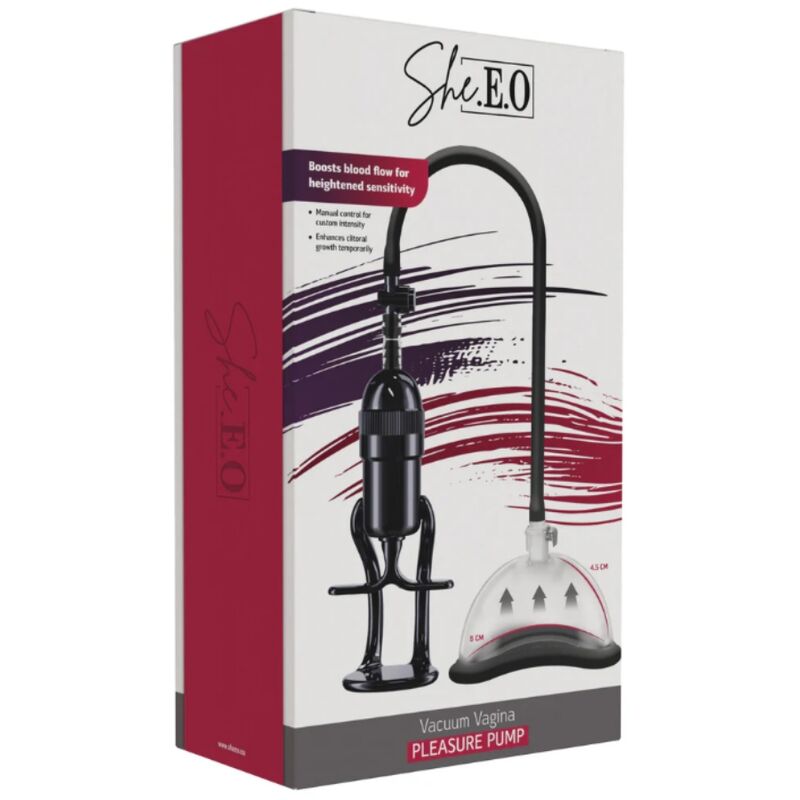 SHE.E.O - POMPA A VUOTO VAGINALE – Succhiare la vagina / il clitoride – foto 4