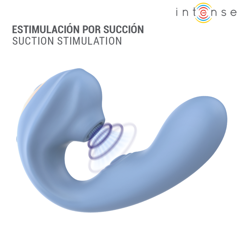 INTENSE - STIMOLATORE CLITORIDEO MULTIFUNZIONE GINA BLU – Vibratori HI-TECH – foto 4