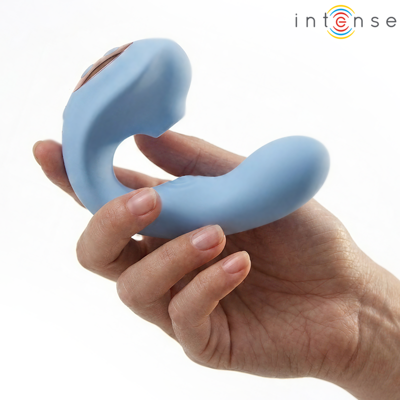 INTENSE - STIMOLATORE CLITORIDEO MULTIFUNZIONE GINA BLU – Vibratori HI-TECH – foto 3