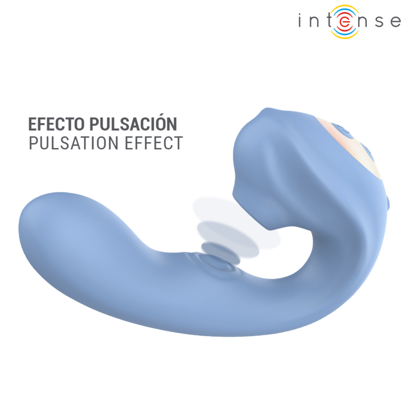 INTENSE - STIMOLATORE CLITORIDEO MULTIFUNZIONE GINA BLU – Vibratori HI-TECH – foto 5
