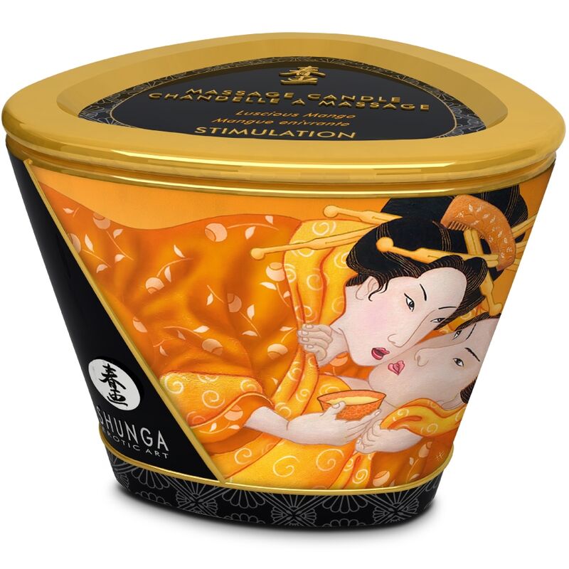 SHUNGA - CANDELA DA MASSAGGIO AL MANGO 170 ML – Candele da massaggio – foto 3
