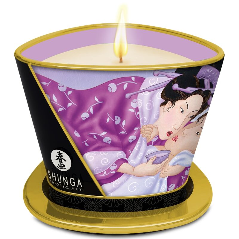 SHUNGA - CANDELA DA MASSAGGIO LAVANDA 170 ML – Candele da massaggio – foto 2