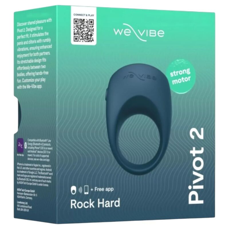 WE-VIBE - ANELLO VIBRANTE PIVOT 2 WE CONNECT – Cockring con vibrazione – foto 7
