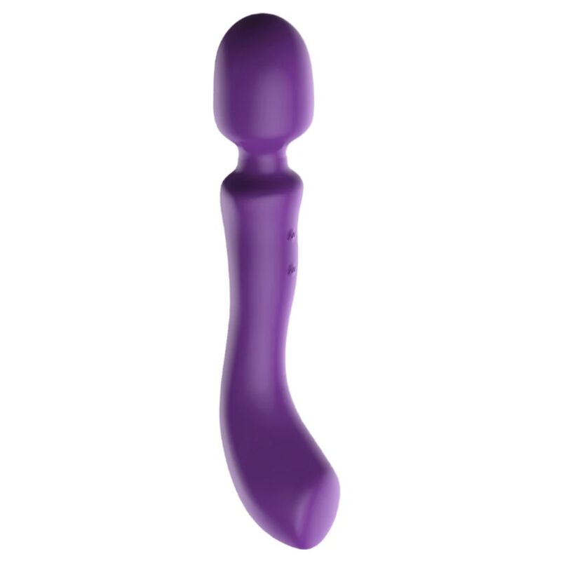 SHE.E.O - BACCHETTA MASSAGGIANTE VIBRANTE A DOPPIA ESTREMITÀ VIOLA – Vibratore WAND – foto 2