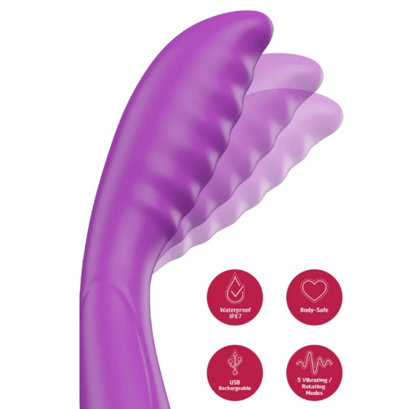 SHE.E.O - VIBRATORE VIOLA PER LA STIMOLAZIONE DEL PUNTO G – Vibratori a punto G