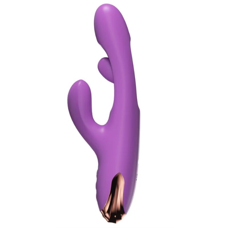 SHE.E.O - VIBRATORE PER IL PUNTO G A FORMA DI CONIGLIO CON MOVIMENTO DIGITALE VIOLA – Vibratori di coniglio – foto 4