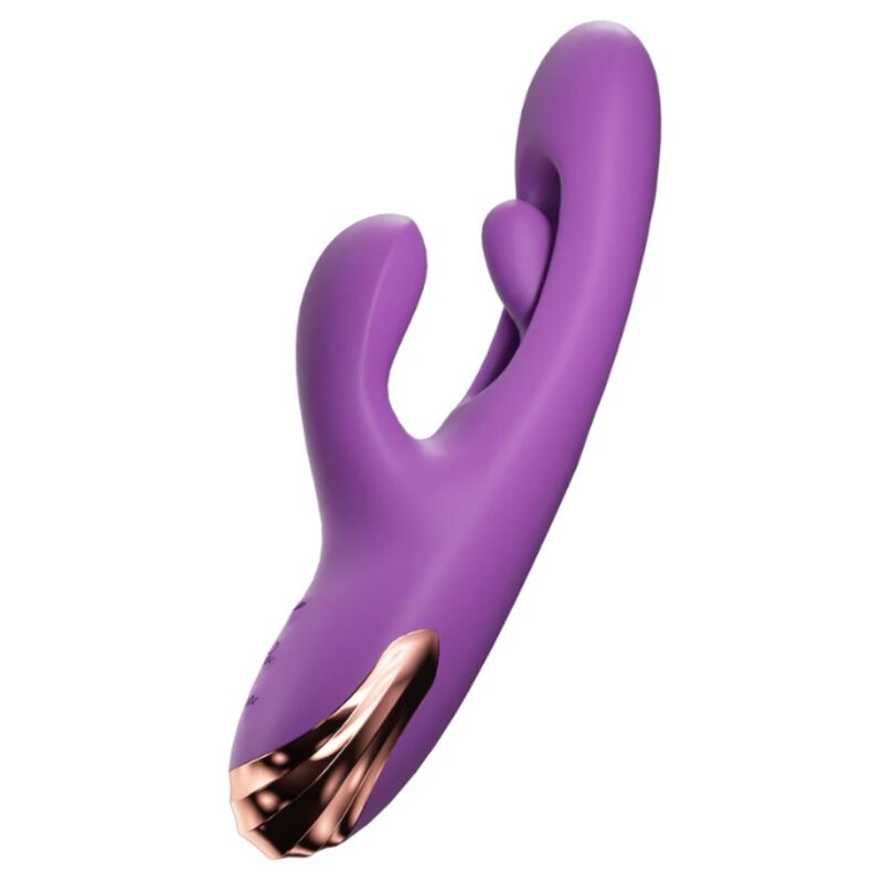 SHE.E.O - VIBRATORE PER IL PUNTO G A FORMA DI CONIGLIO CON MOVIMENTO DIGITALE VIOLA – Vibratori di coniglio