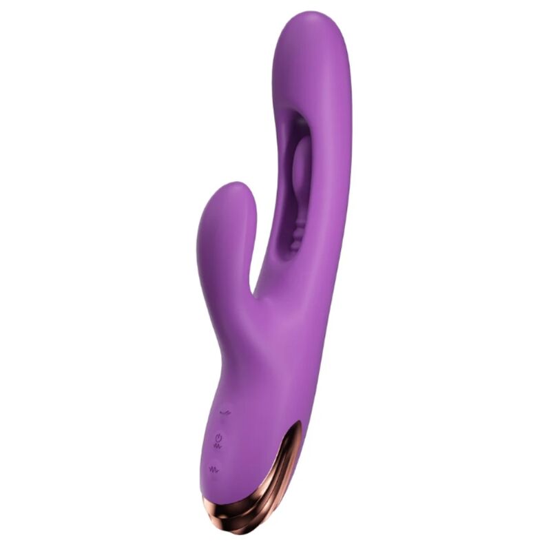 SHE.E.O - VIBRATORE PER IL PUNTO G A FORMA DI CONIGLIO CON MOVIMENTO DIGITALE VIOLA – Vibratori di coniglio – foto 5