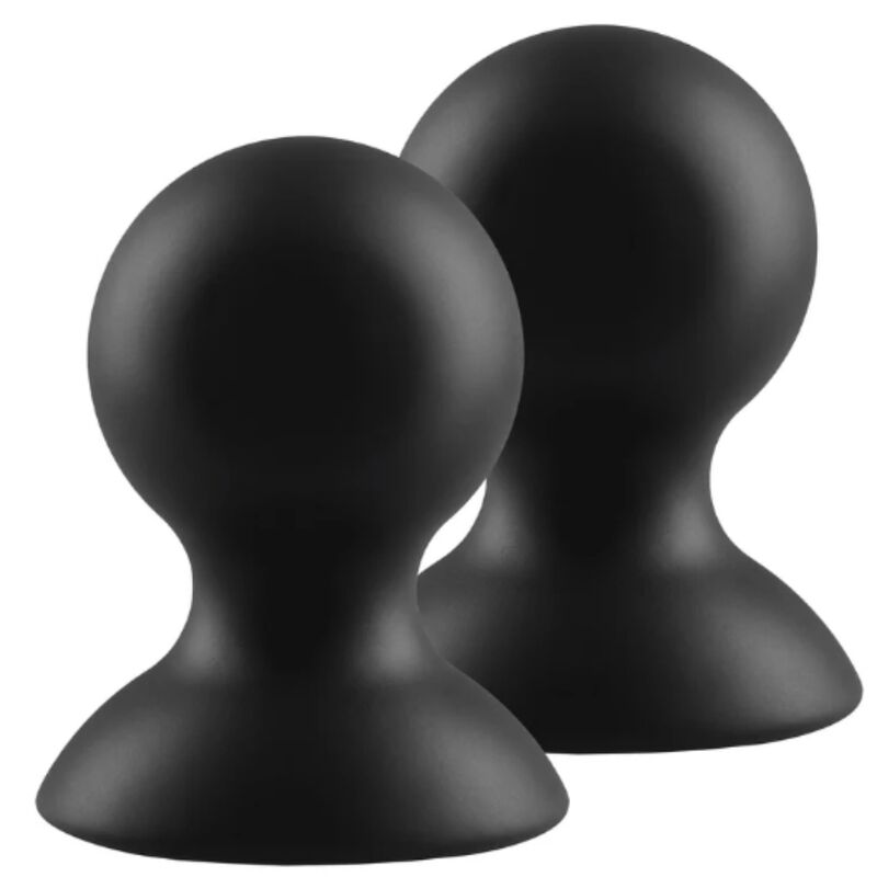 SHE.E.O - COPPETTE A VENTOSA PER CAPEZZOLI IN SILICONE M – Stimolatore dell'aria nessuna vibrazione