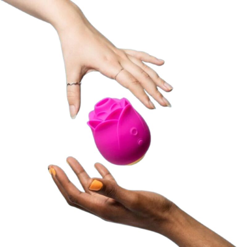 ROMP - ROSE 2.0 STRUMENTO DI ASPIRAZIONE CLITORIDEA A FORMA DI ROSA – Stimolatore d'aria con vibrazione – foto 4