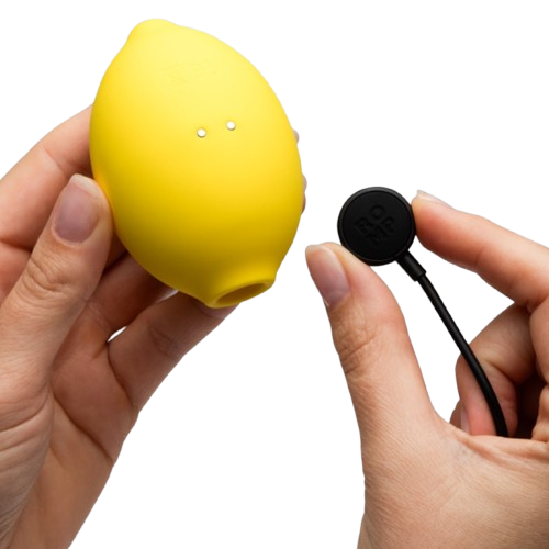 ROMP - LEMON CRUSH PLEASURE AIR STIMOLATORE CLITORIDEO GIALLO – Per il clitoride – foto 6