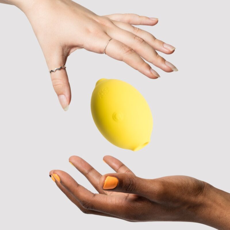 ROMP - LEMON CRUSH PLEASURE AIR STIMOLATORE CLITORIDEO GIALLO – Per il clitoride – foto 5
