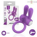INTENSE - ANELLO VIBRANTE PER PENE LUPPS CON STIMOLAZIONE CLITORIDEA VIOLA – Cockring con vibrazione