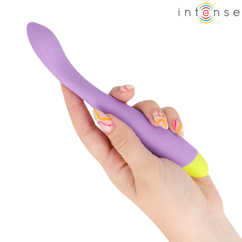 INTENSE - LUCCA STIMOLATORE DEL PUNTO G FLESSIBILE RICARICABILE TRAMITE USB – Vibratori HI-TECH – foto 2