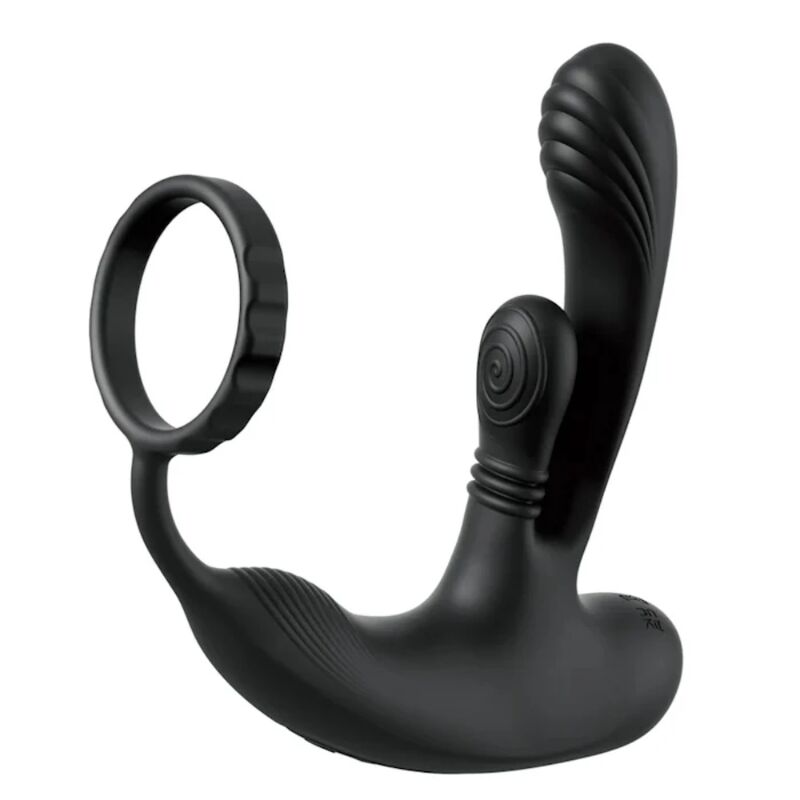 ANAL FANTASY ELITE - STIMOLATORE ANALE E PERINEALE RICARICABILE PER INTIMO DELL'AGAMES ANALE – Cockring con vibrazione