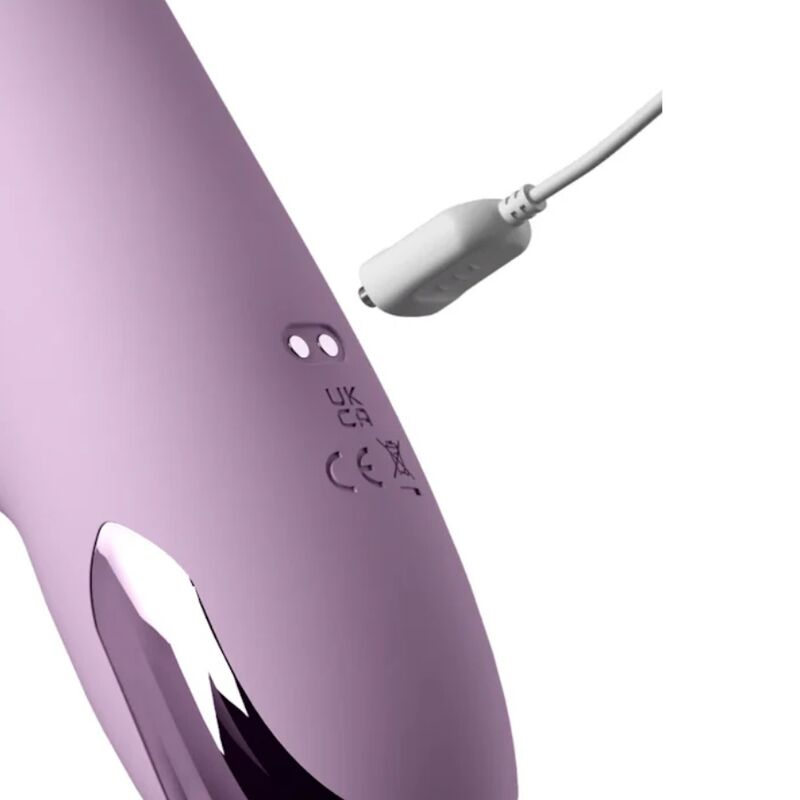 FANTASY FOR HER - VIBRATORE G-TOUCH PULSE PRO VIOLA PER LA STIMOLAZIONE DEL PUNTO G E DEL CLITORIDE A FORMA DI CONIGLIO – Vibratori di coniglio – foto 4