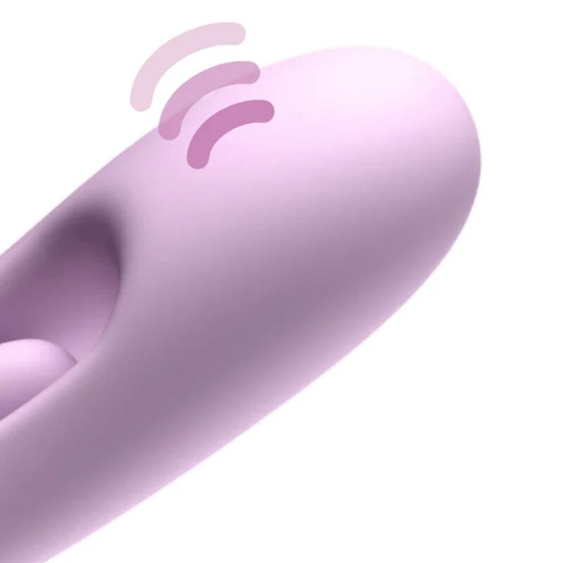 FANTASY FOR HER - VIBRATORE G-TOUCH PULSE PRO VIOLA PER LA STIMOLAZIONE DEL PUNTO G E DEL CLITORIDE A FORMA DI CONIGLIO – Vibratori di coniglio – foto 3