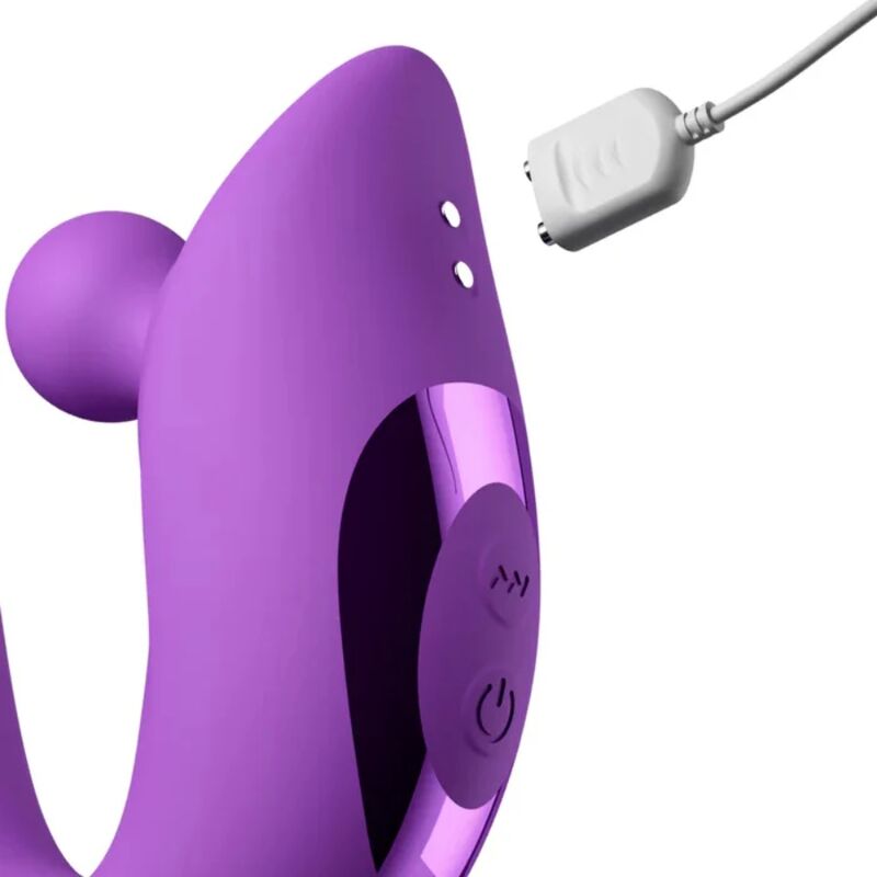 FANTASY FOR HER - HARMONI PRO VIBRATORE A CONIGLIO VIOLA PER LA STIMOLAZIONE DEL PUNTO G E DEL CLITORIDE – Vibratori di coniglio – foto 7