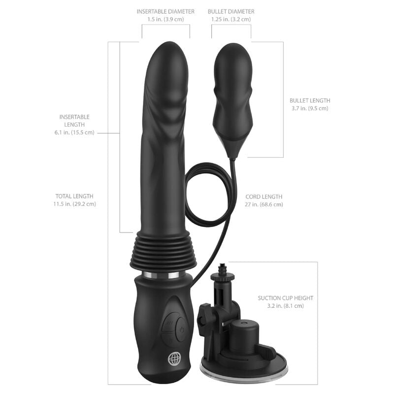 FETISH FANTASY SERIES - PROPULSORE IN SILICONE DEFINITIVO – Vibratori realistici – foto 5