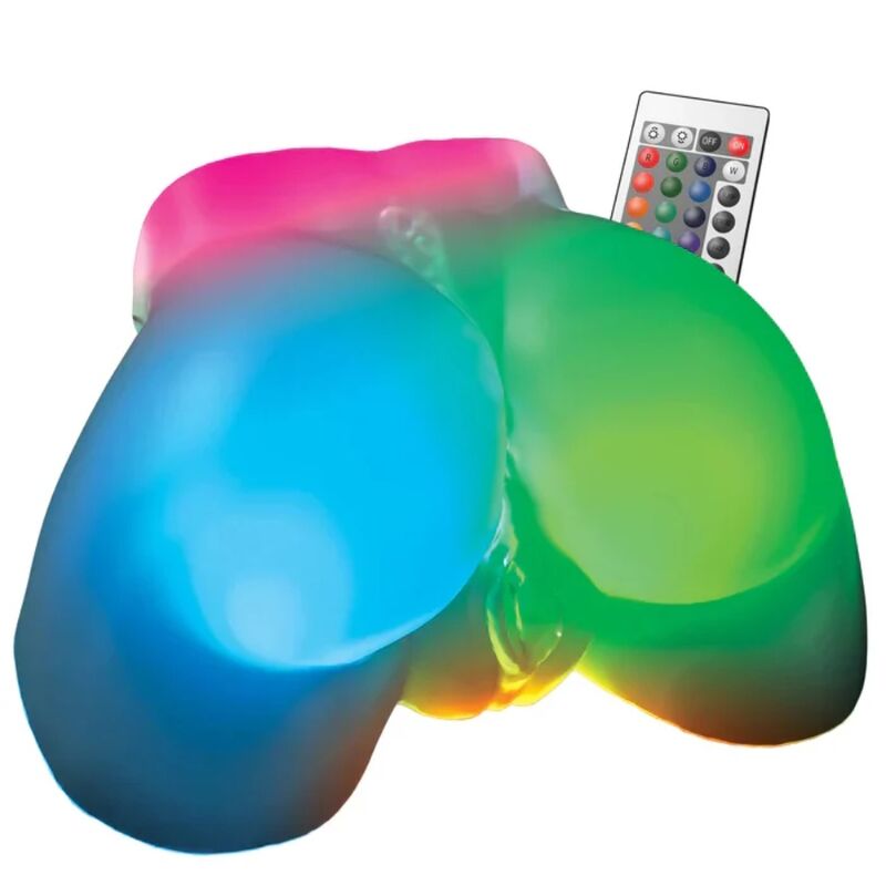 PDX ELITE - GO-GO BOOTY MASTURBATORE MASCHILE MEGA ILLUMINATO A LED – Vari masturbatori
