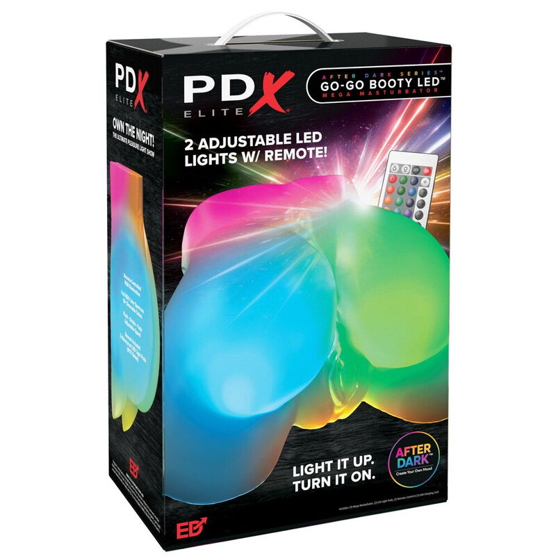 PDX ELITE - GO-GO BOOTY MASTURBATORE MASCHILE MEGA ILLUMINATO A LED – Vari masturbatori – foto 2