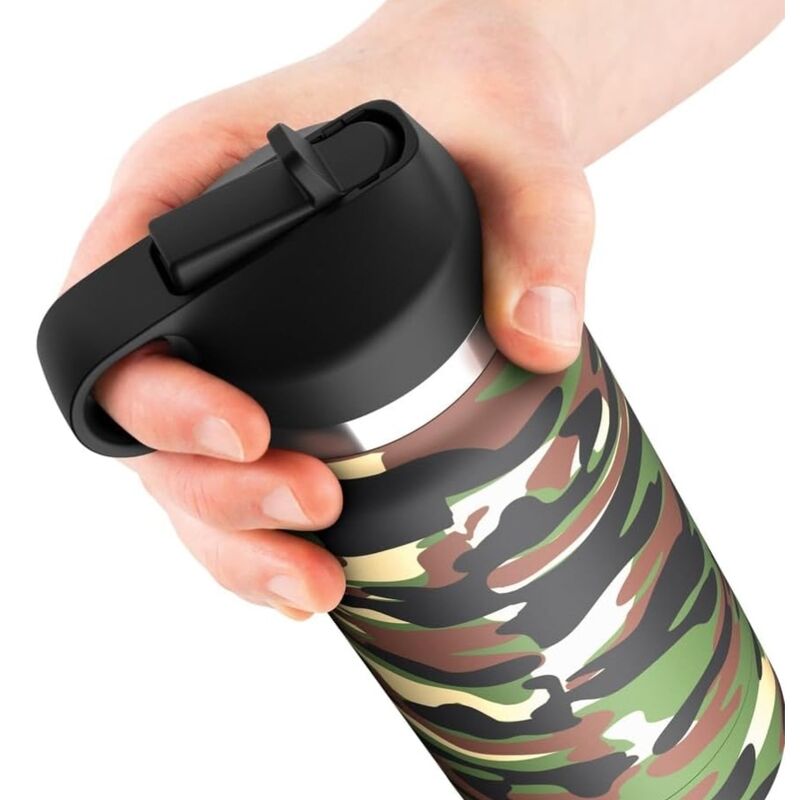 PDX PLUS - FAP FLASK HAPPY CAMPER MASTURBATORE DISCRETO CAMOUFLAGE – Vagine senza vibrazioni – foto 4