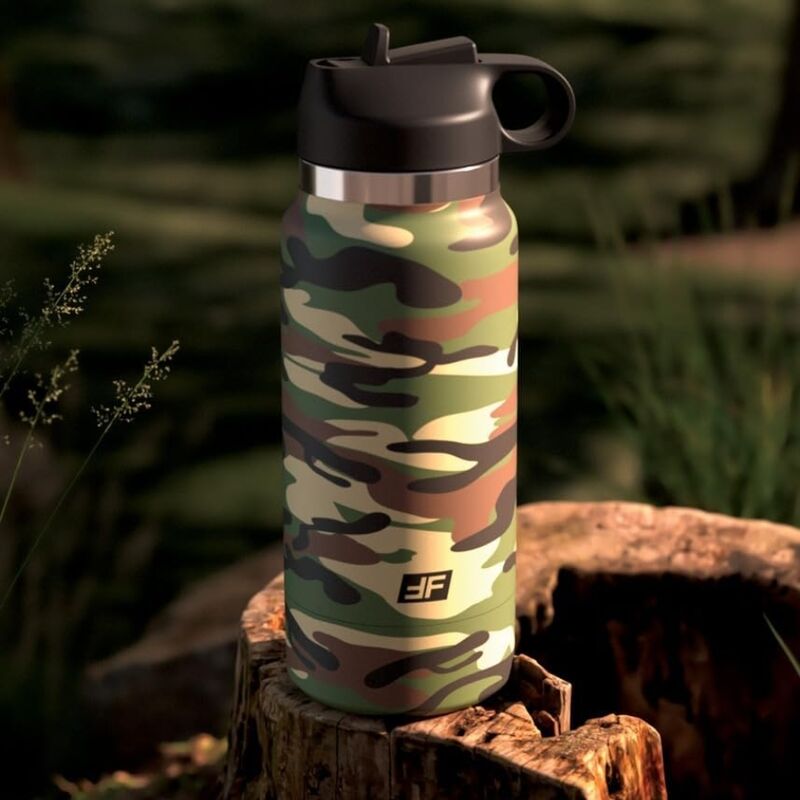 PDX PLUS - FAP FLASK HAPPY CAMPER MASTURBATORE DISCRETO CAMOUFLAGE – Vagine senza vibrazioni – foto 6