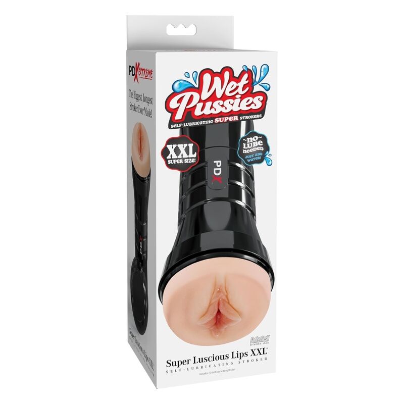 PDX EXTREME - PUSSIES BAGNATE LABBRA SUPER LUSSUOSE XXL MASTURBATORE LEGGERO – Vagine senza vibrazioni – foto 6
