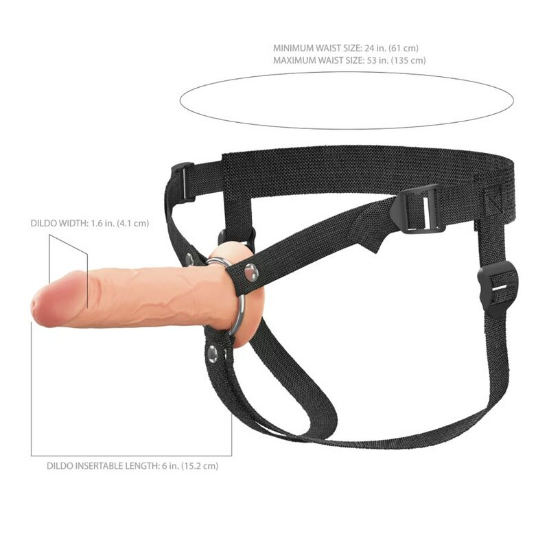 FANTASY X-TENSIONS ELITE - STRAP-ON IN SILICONE CAVO DA 15,2 CM – Cablaggi cavi – foto 6