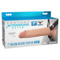 FANTASY X-TENSIONS ELITE - STRAP-ON IN SILICONE CAVO DA 17,8 CM – Imbracature senza vibrazioni