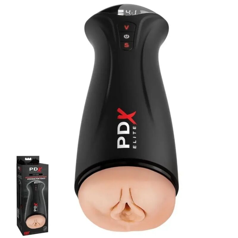 PDX ELITE - MASTURBATORE CON ASPIRAZIONE E VIBRAZIONE INTERMITTENTE FAP-GASM – Masturbatore automatico – foto 2
