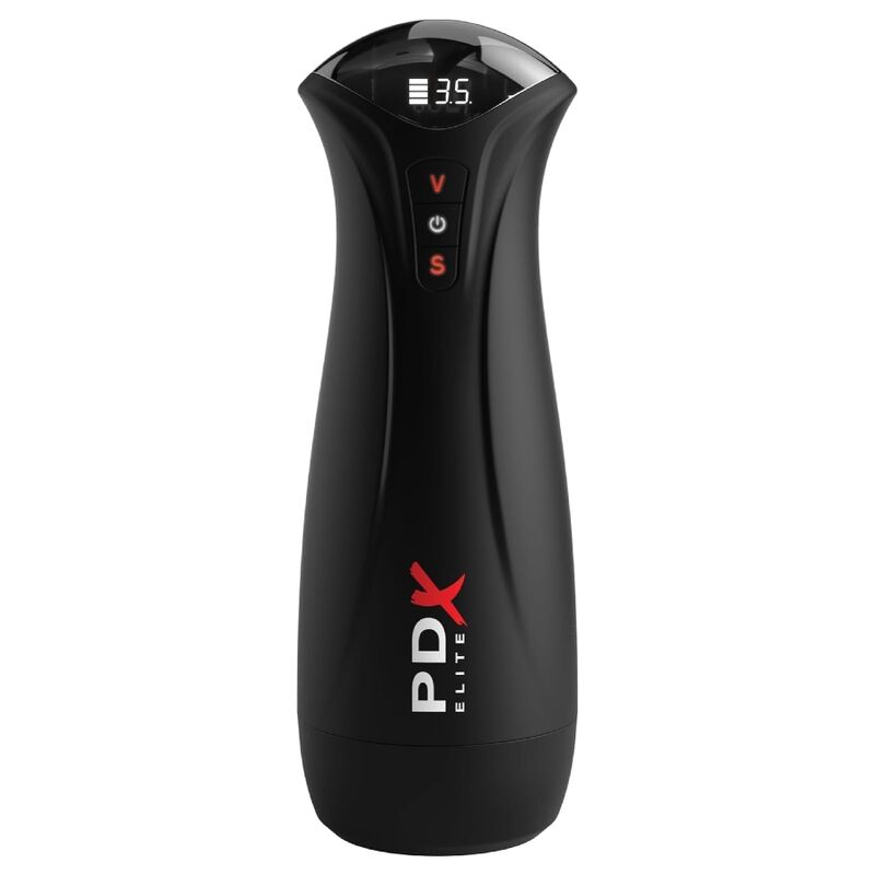 PDX ELITE - MASTURBATORE MASCHILE TRASPARENTE FAP-GASM CON ASPIRAZIONE INTERMITTENTE – Masturbatore automatico – foto 2