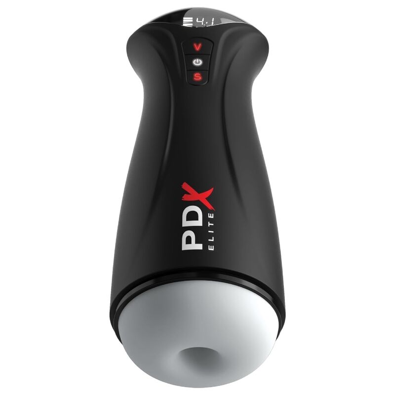 PDX ELITE - MASTURBATORE MASCHILE TRASPARENTE FAP-GASM CON ASPIRAZIONE INTERMITTENTE – Masturbatore automatico
