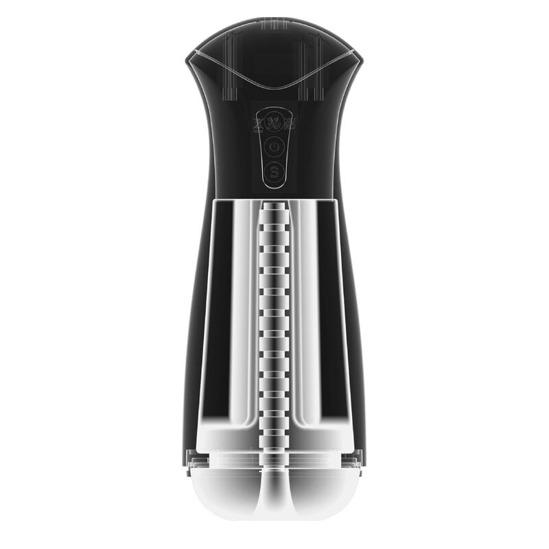 PDX ELITE - MASTURBATORE MASCHILE TRASPARENTE FAP-GASM CON ASPIRAZIONE INTERMITTENTE – Masturbatore automatico – foto 3