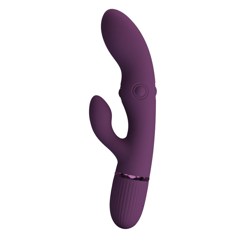 PRETTY LOVE - ZACH VIBRATORE A CONIGLIO RICARICABILE CON 5+5 FUNZIONI – Vibratori di coniglio – foto 2